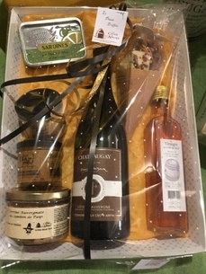 Coffret cadeaux dans notre cave à Chauriat